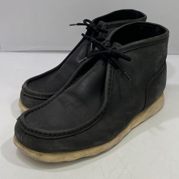 中古】RED WING ワラビーブーツ ブラック サイズ27cm 8891 レッド