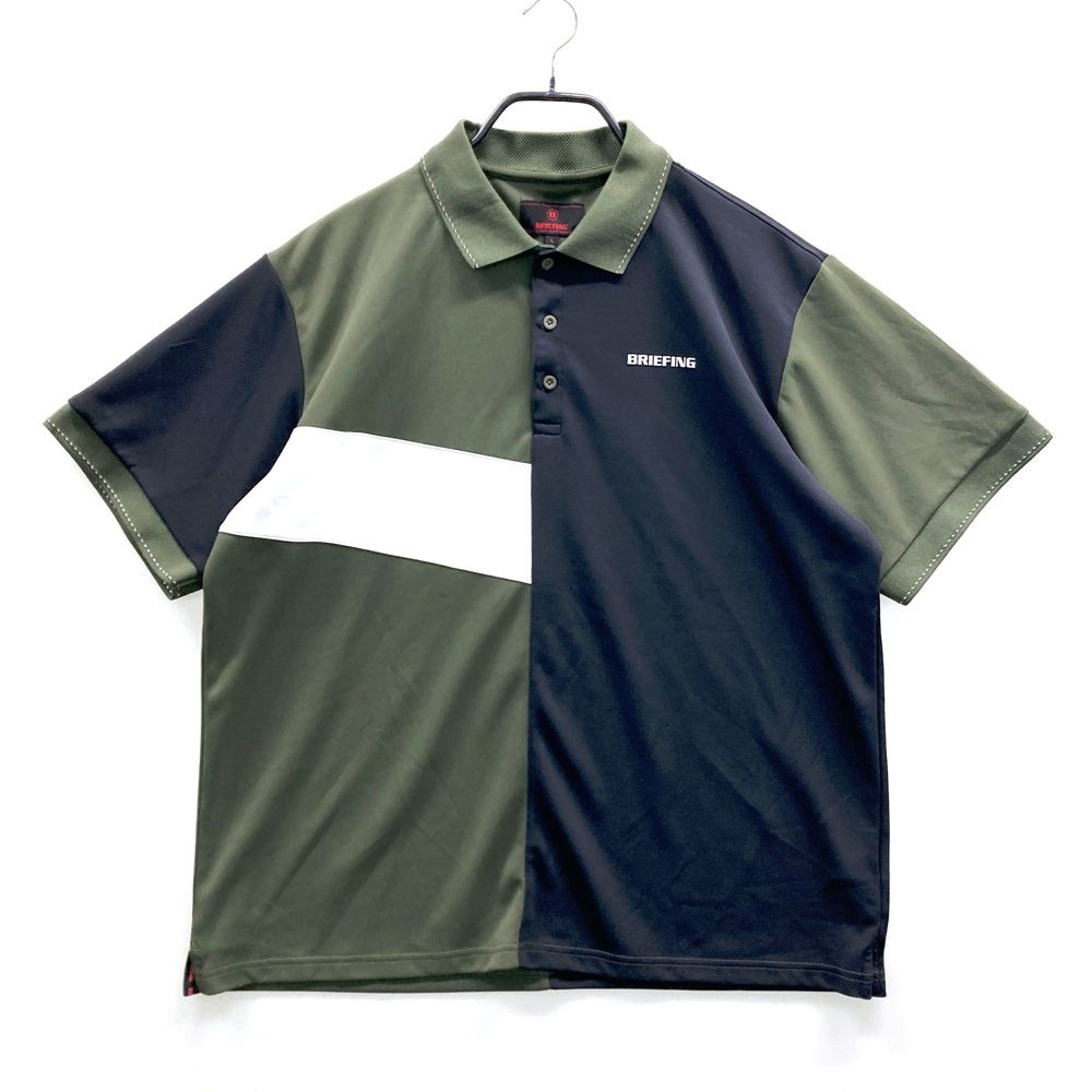 サイズ：L BRIEFING GOLF ブリーフィング 2023年モデル 半袖ポロシャツ
