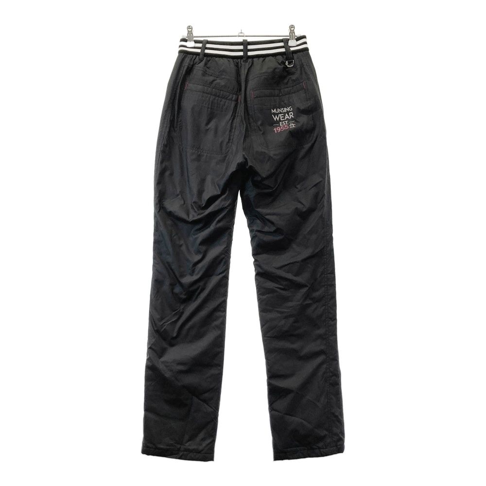 【Munsing　マンシング】　新品未使用　黒色パンツ　ゴルフウエア サイズ：S MUNSING WEAR マンシングウェア 中綿パンツ ブラック系