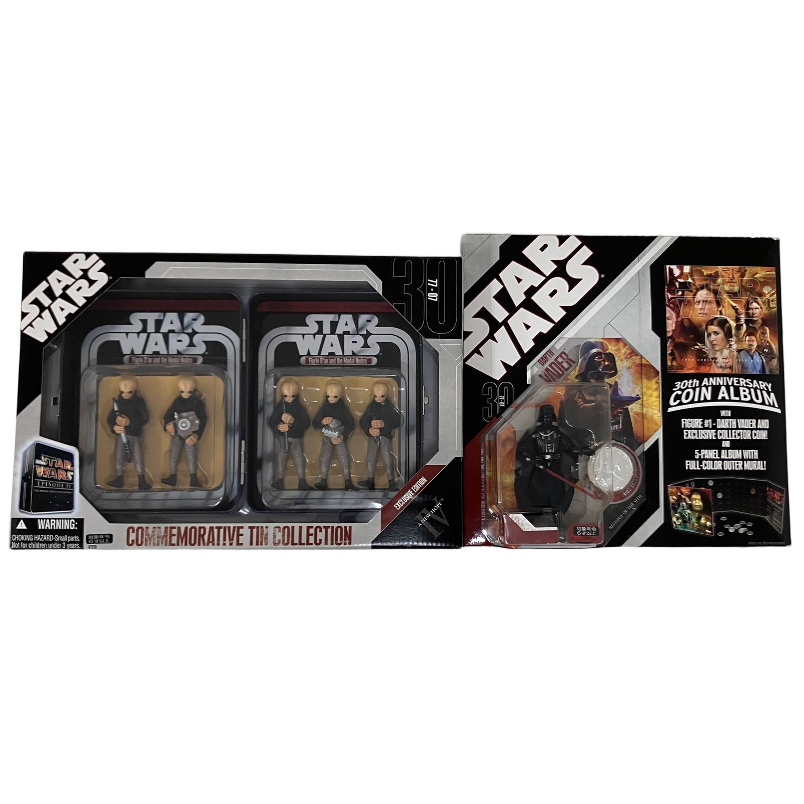 STARWARS 30th COIN ALBUM / COMMEMORATIVE TIN COLLECTION 2点セット