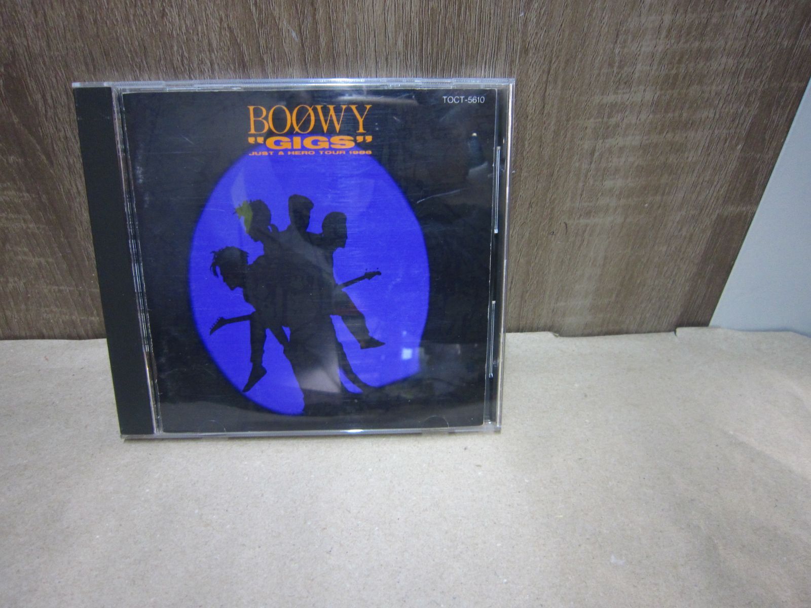 CD】BOOWY “GIGS JUST A HERO TOUR 1986 - メルカリ