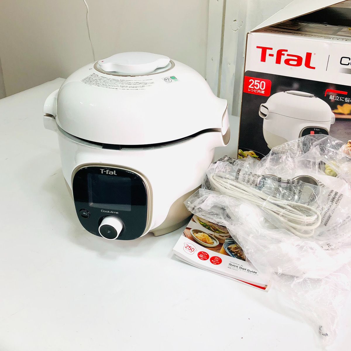 未使用品! T-fal Cook4me ティファール クックフォーミー 電気 未使用品! T-fal Cook4me ティファール クックフォーミー 電気