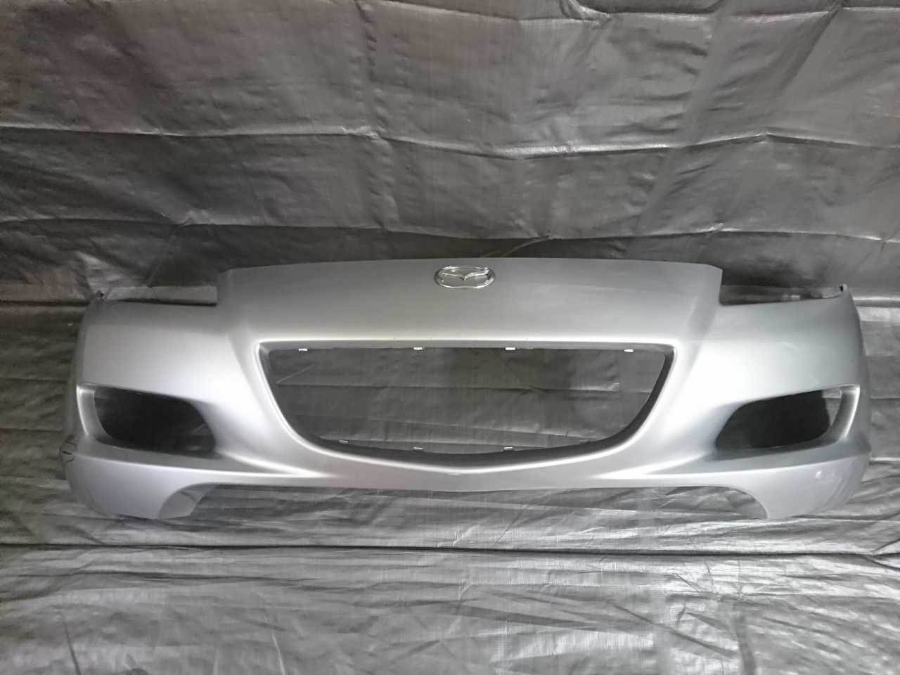車 SE3P RX-8 フロントバンパー シルバー(49043)