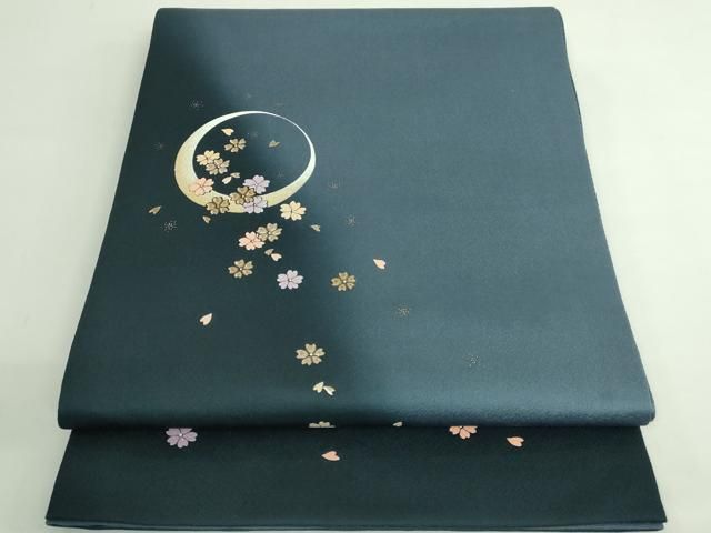 平和屋着物○極上 金彩友禅 卓越技能者・名工・和田光正 太鼓柄袋帯