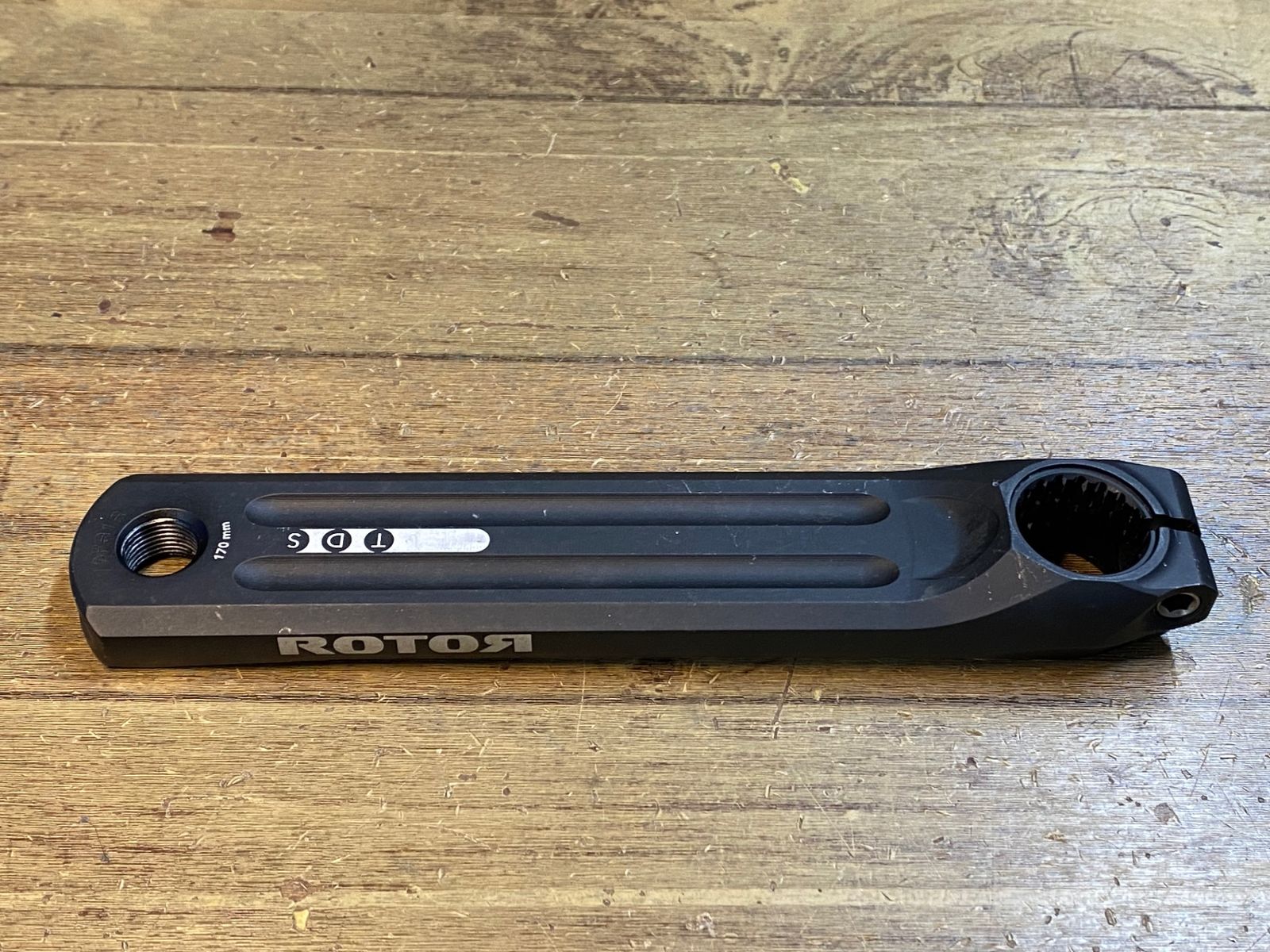 JN569 ローター ROTOR 3D クランクセット 24mmシャフト 170mm QRINGS