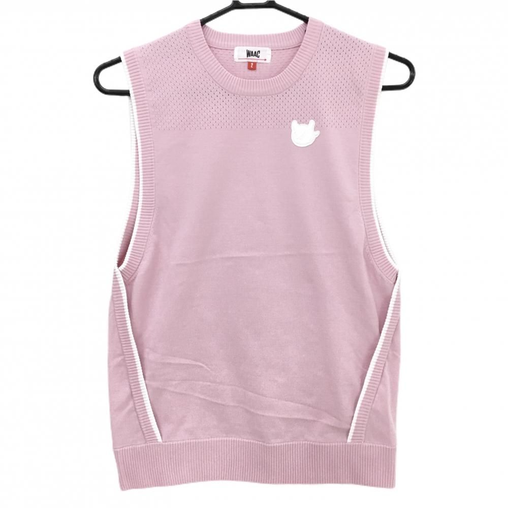 専用！！　　WAAC ワック　現行　ニットベスト　ゴルフウェア　Vネック　ライン 072244771_03.jpg