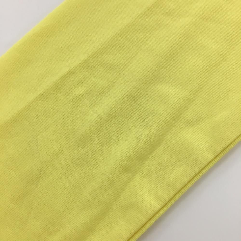 美品】ワック ハイネックインナーシャツ イエロー バックプリント ロゴ