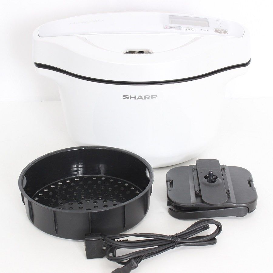 SHARP ヘルシオホットクック電気圧力鍋 ホワイト KN-HW-24F 【公式通販】
