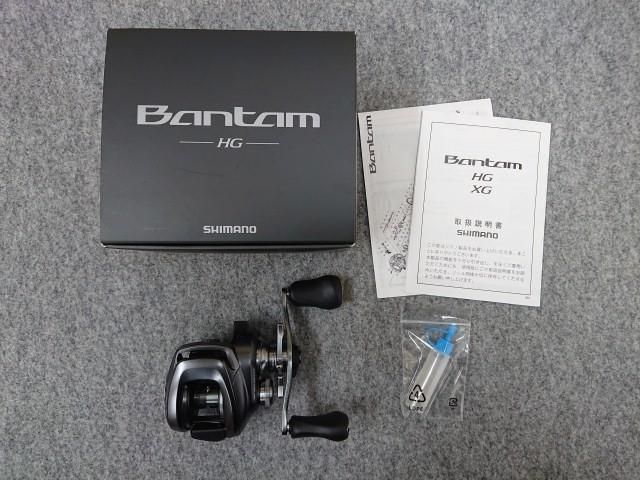 未使用品】 訳あり シマノ 22 バンタム HG RIGHT 右 ベイトリ－ル