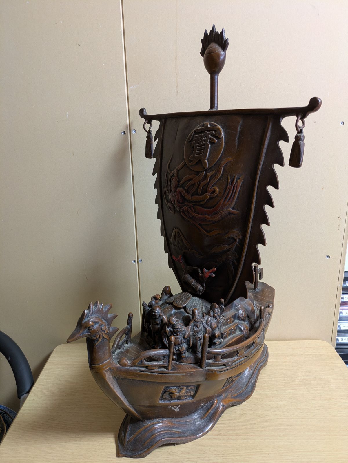 七福神の縁起物アンティーク置物 - メルカリ