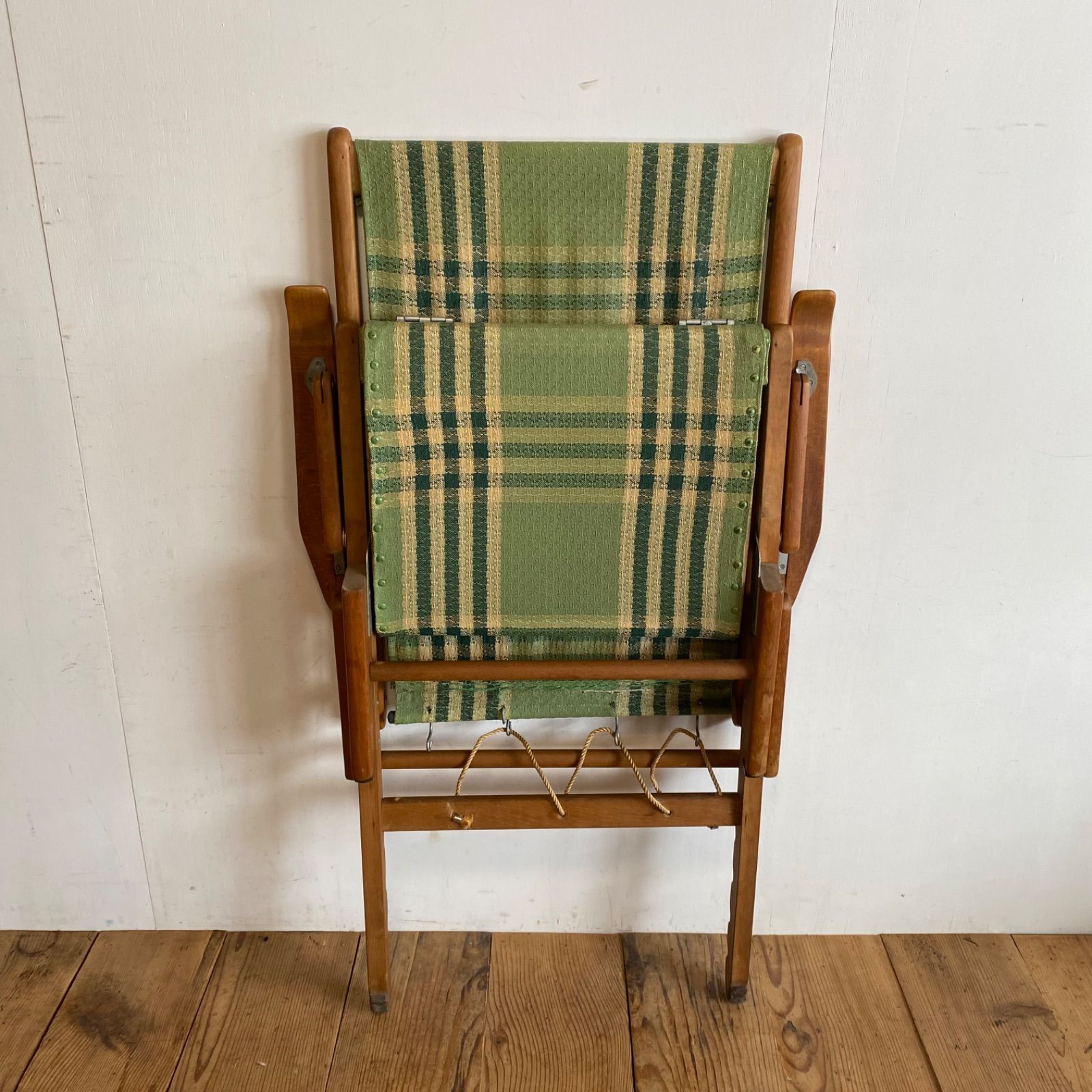 アンティーク 昭和レトロ オールド マルニ ヴィンテージ デッキチェア