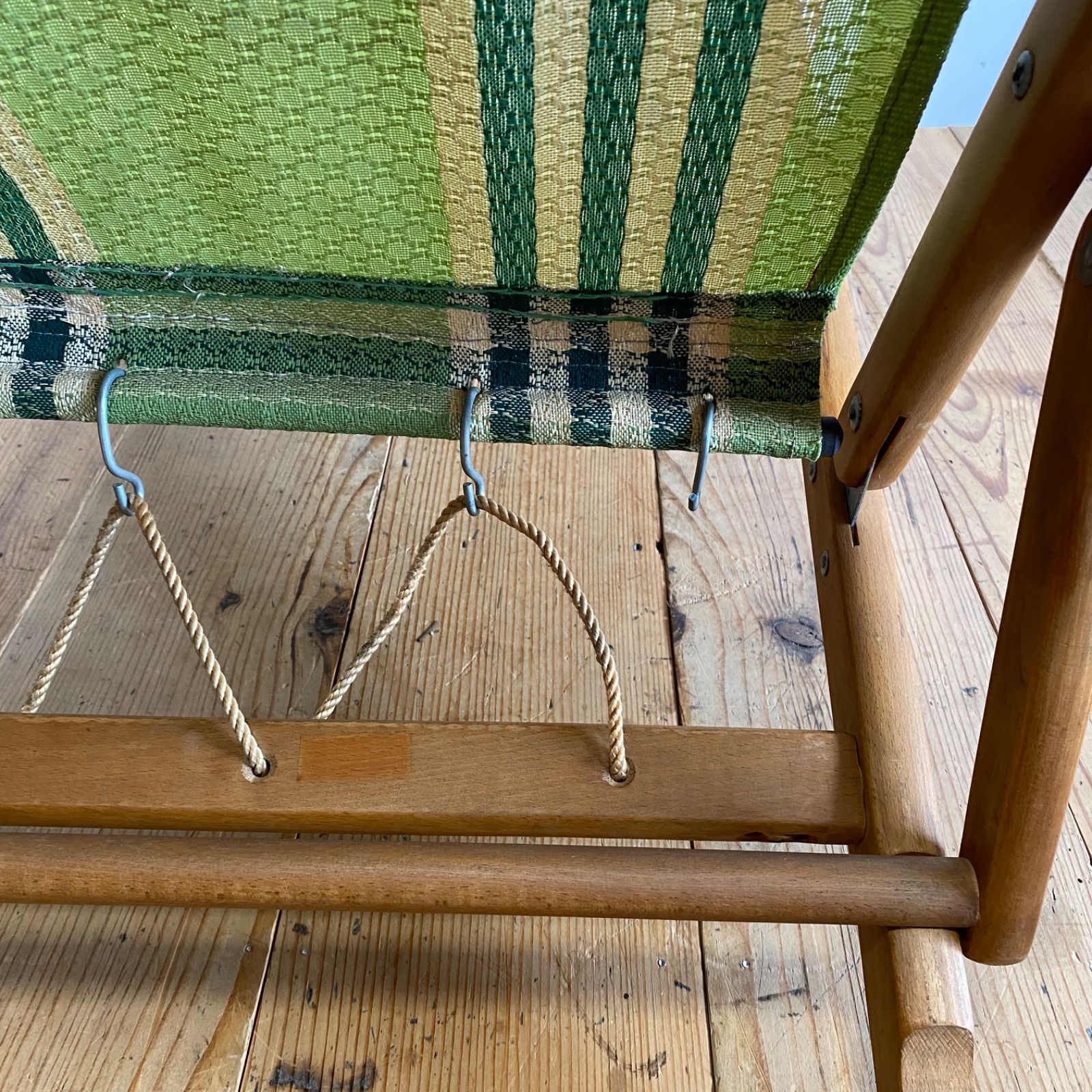 アンティーク 昭和レトロ オールド マルニ ヴィンテージ デッキチェア