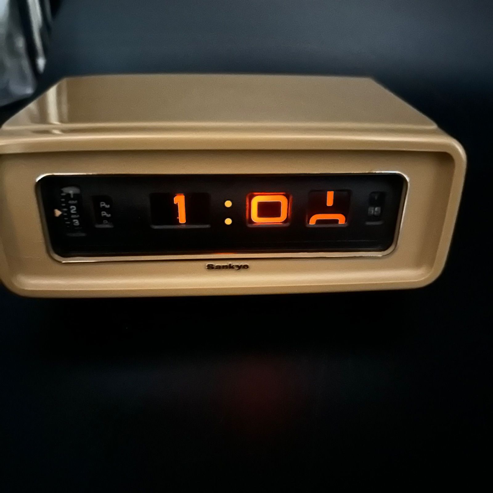 SANKYOザックス DT-303 置き時計 レトロ 希少 目覚まし時計 サンキョー