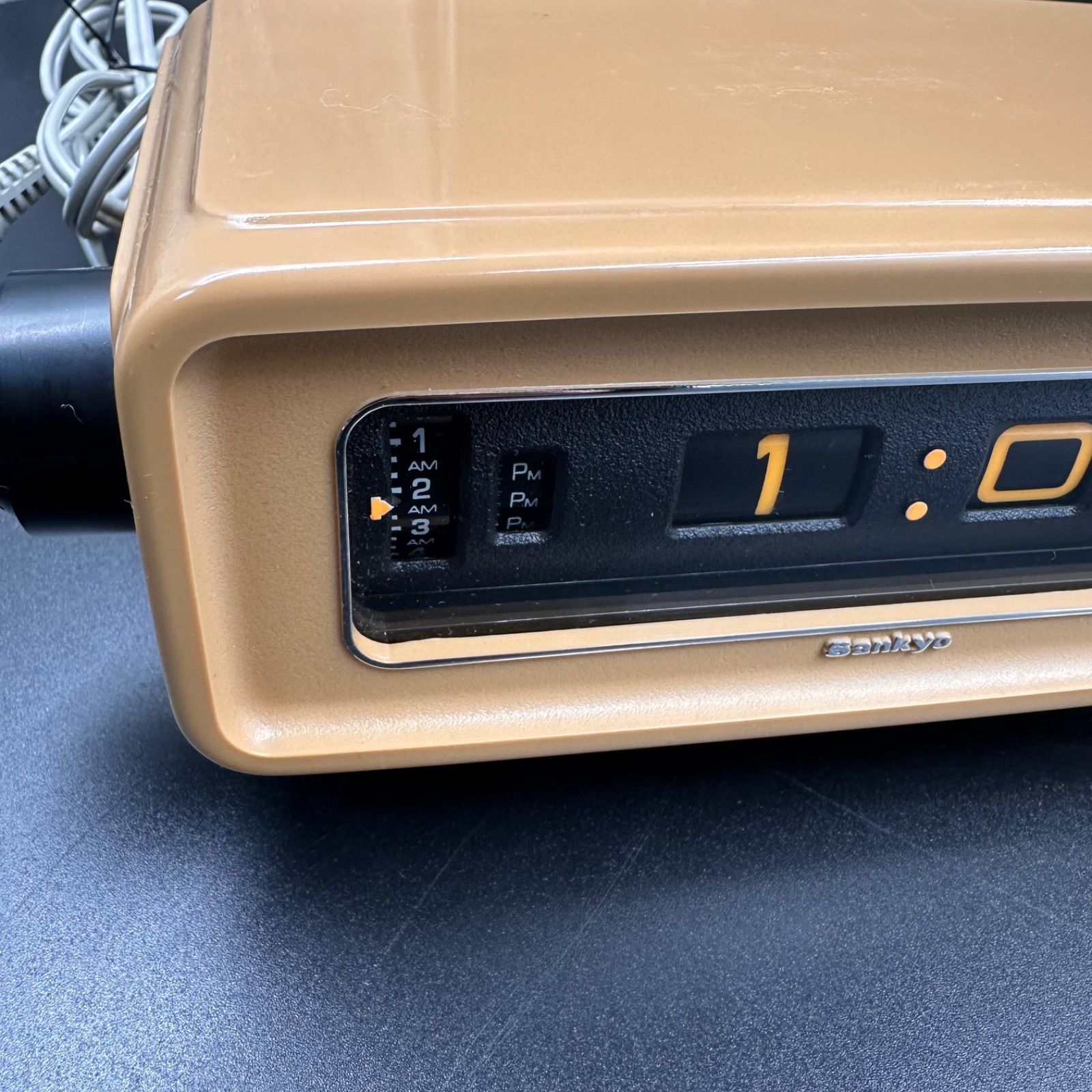 SANKYOザックス DT-303 置き時計 レトロ 希少 目覚まし時計 サンキョー