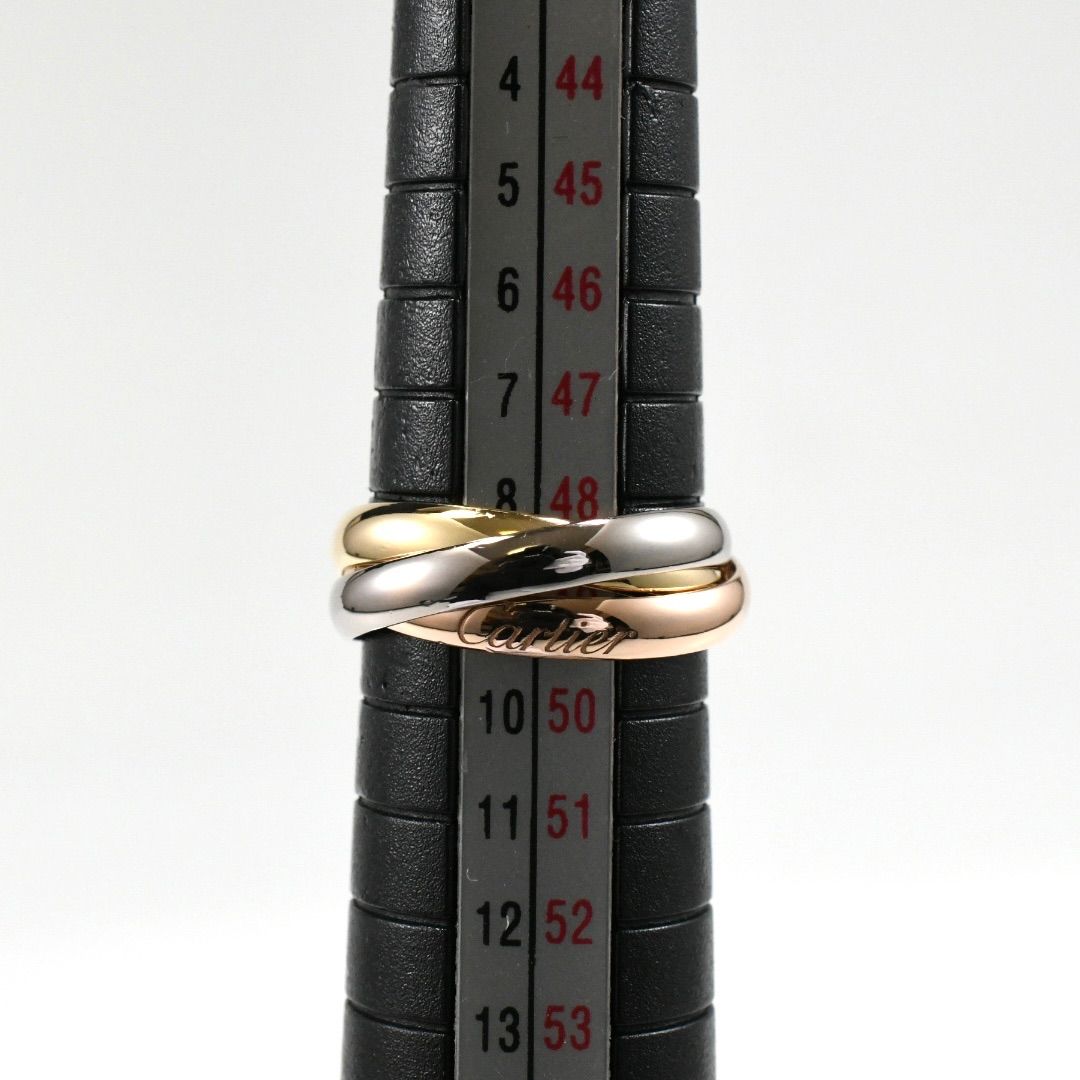 Cartier カルティエ トリニティリング SM 3連リング K18 スリーカラー