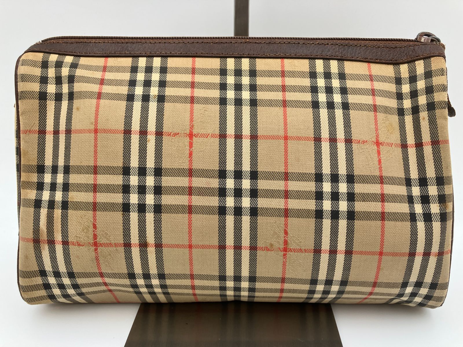 BURBERRY バーバリー クラッチバッグ ノバチェック 174 - メルカリ