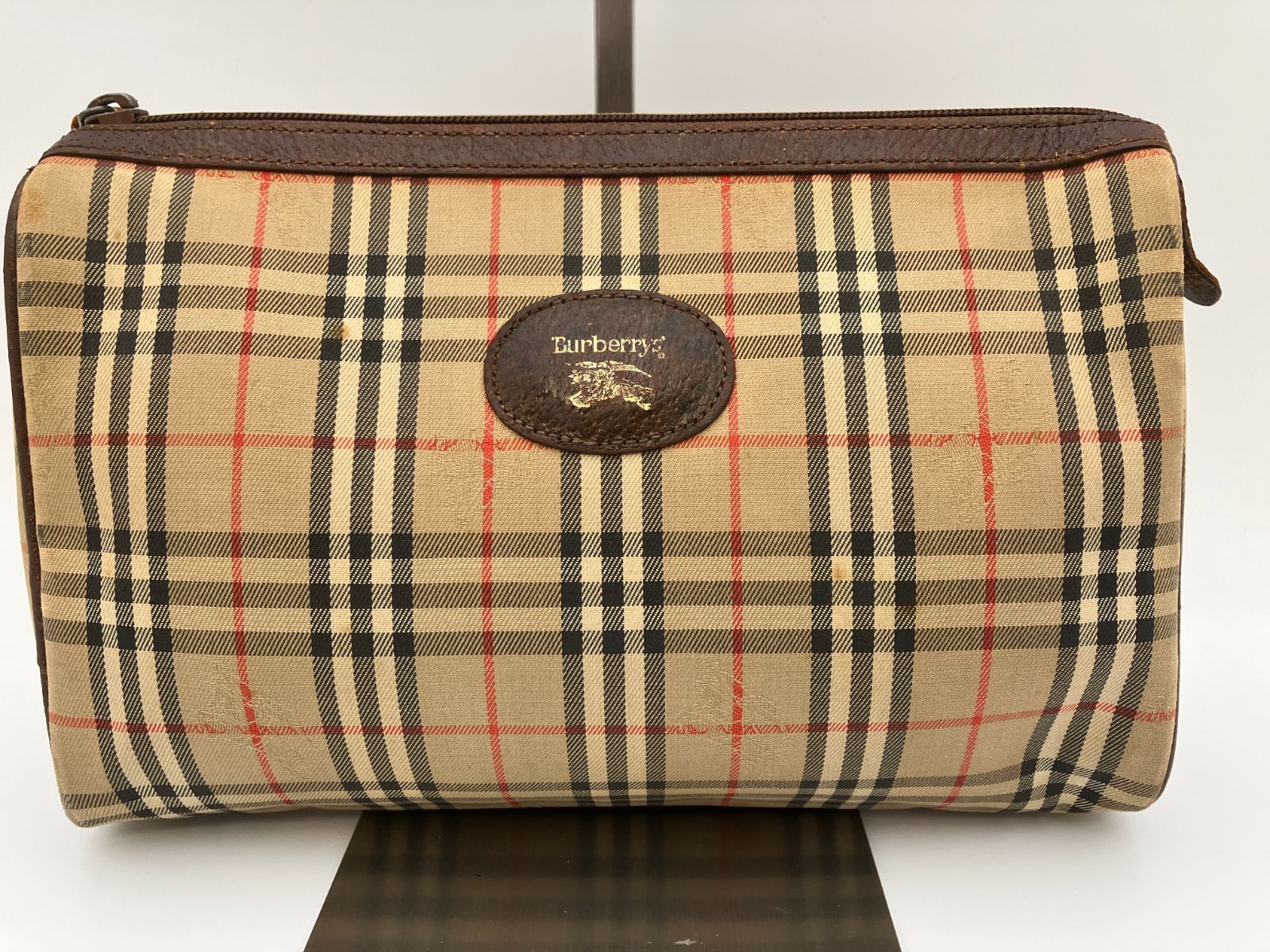 BURBERRY バーバリー クラッチバッグ ノバチェック 174 - メルカリ