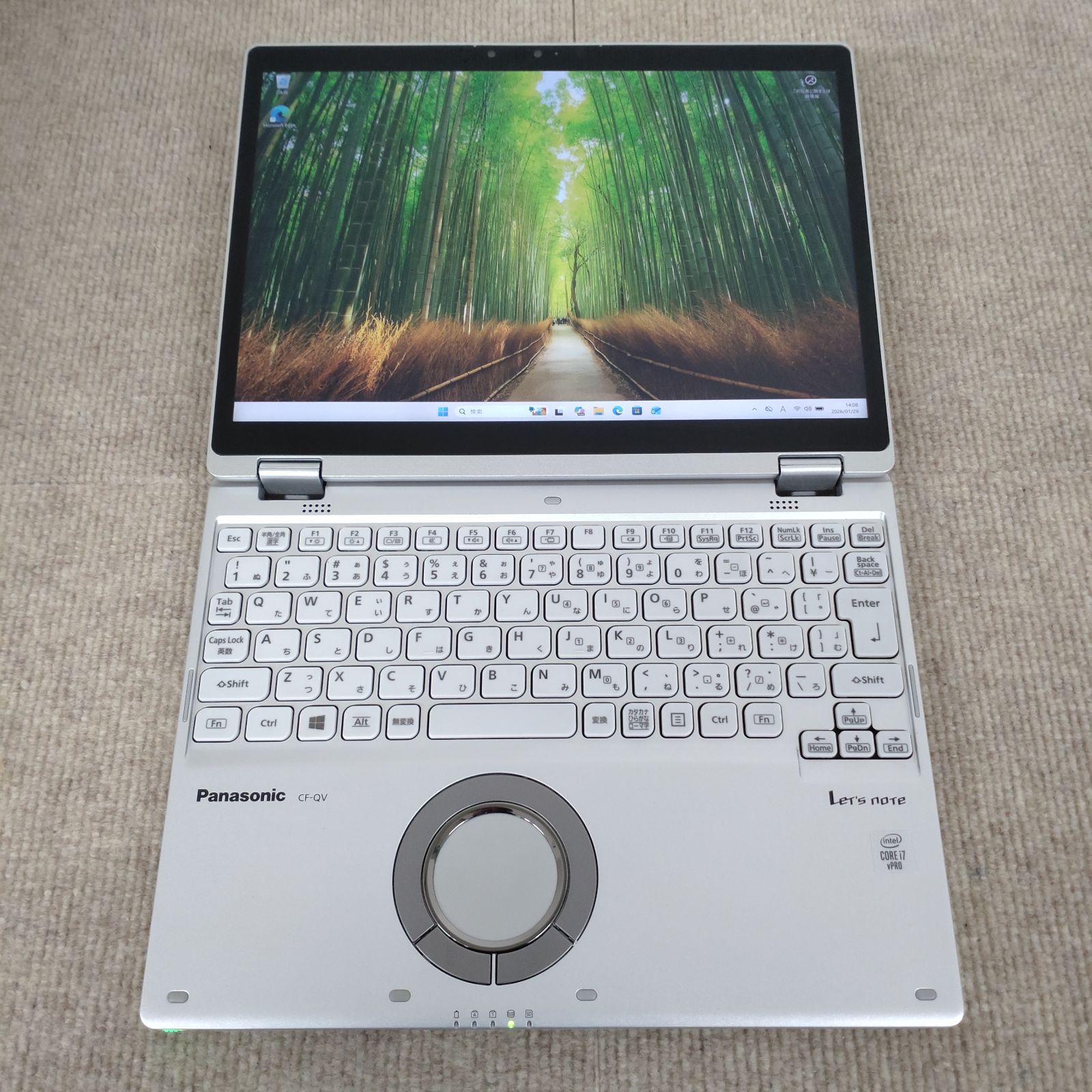 送料無料】Panasonic CF-QV9 / 2in1 / I7-10810U / 16GB / SSD512GB