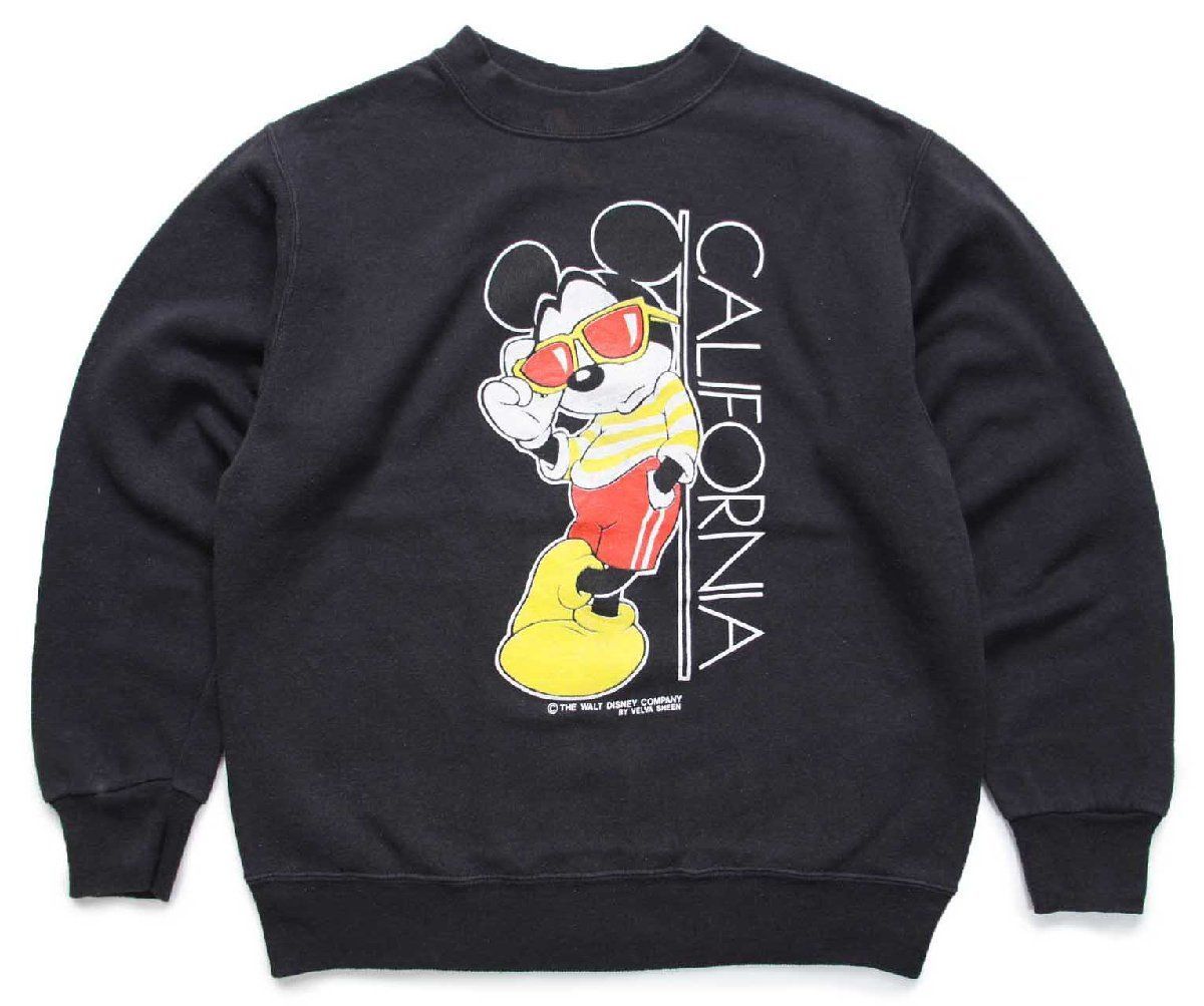 90s USA製 Velva Sheen DISNEYディズニー ミッキー マウス CALIFORNIA