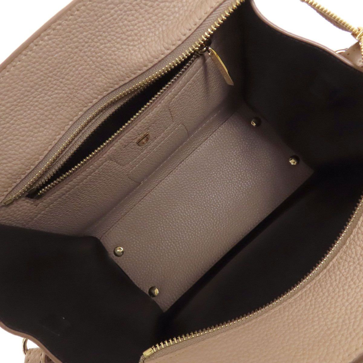 美品● フェラガモ エイミー 2way ハンドバッグ ガンチーニ 金具 レザー Salvatore Ferragamo サルヴァトーレフェラガモ エイミー ガンチーニ