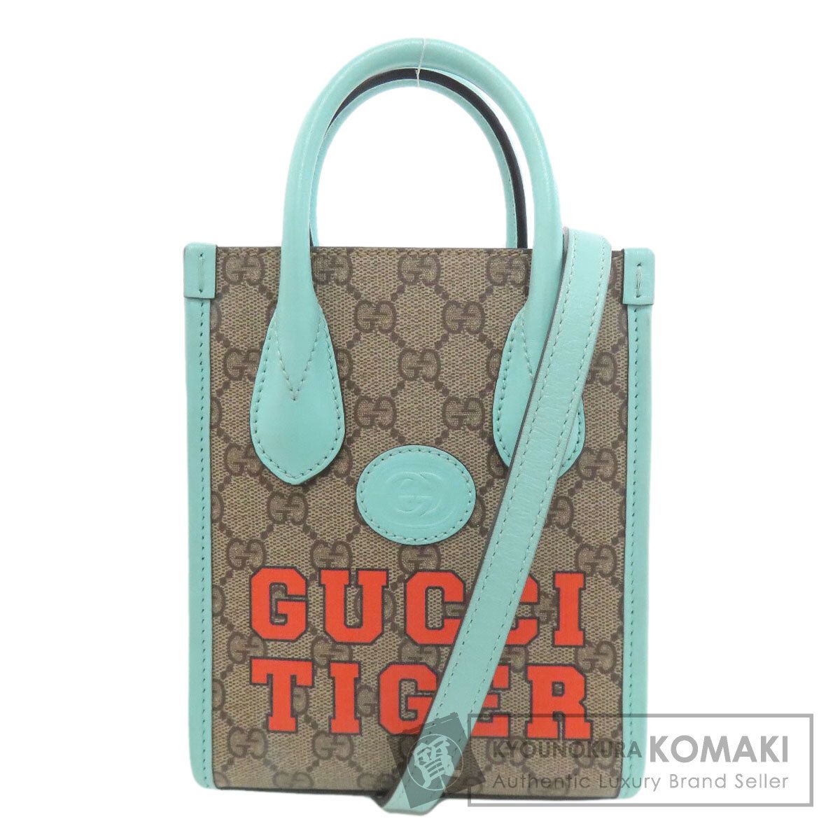 GUCCI グッチ 671623 インターロッキングG ミニ GG タイガー 2WAY