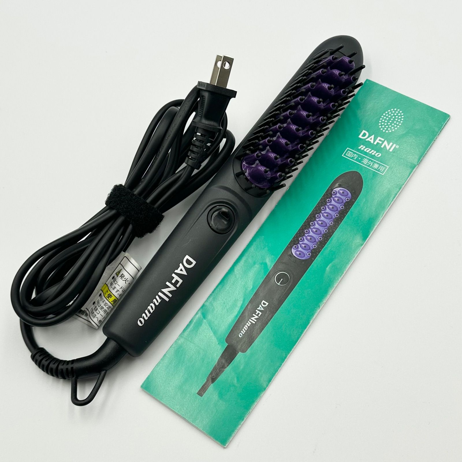 24時間以内発送・美品✨️】DAFNI nano ダフニナノ ブラシ型ヘア