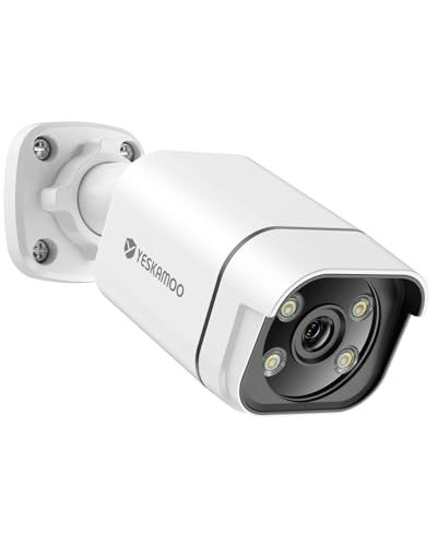 新品】【4K画質】防犯カメラ 屋外 POE給電 800万画素 増設用監視カメラ