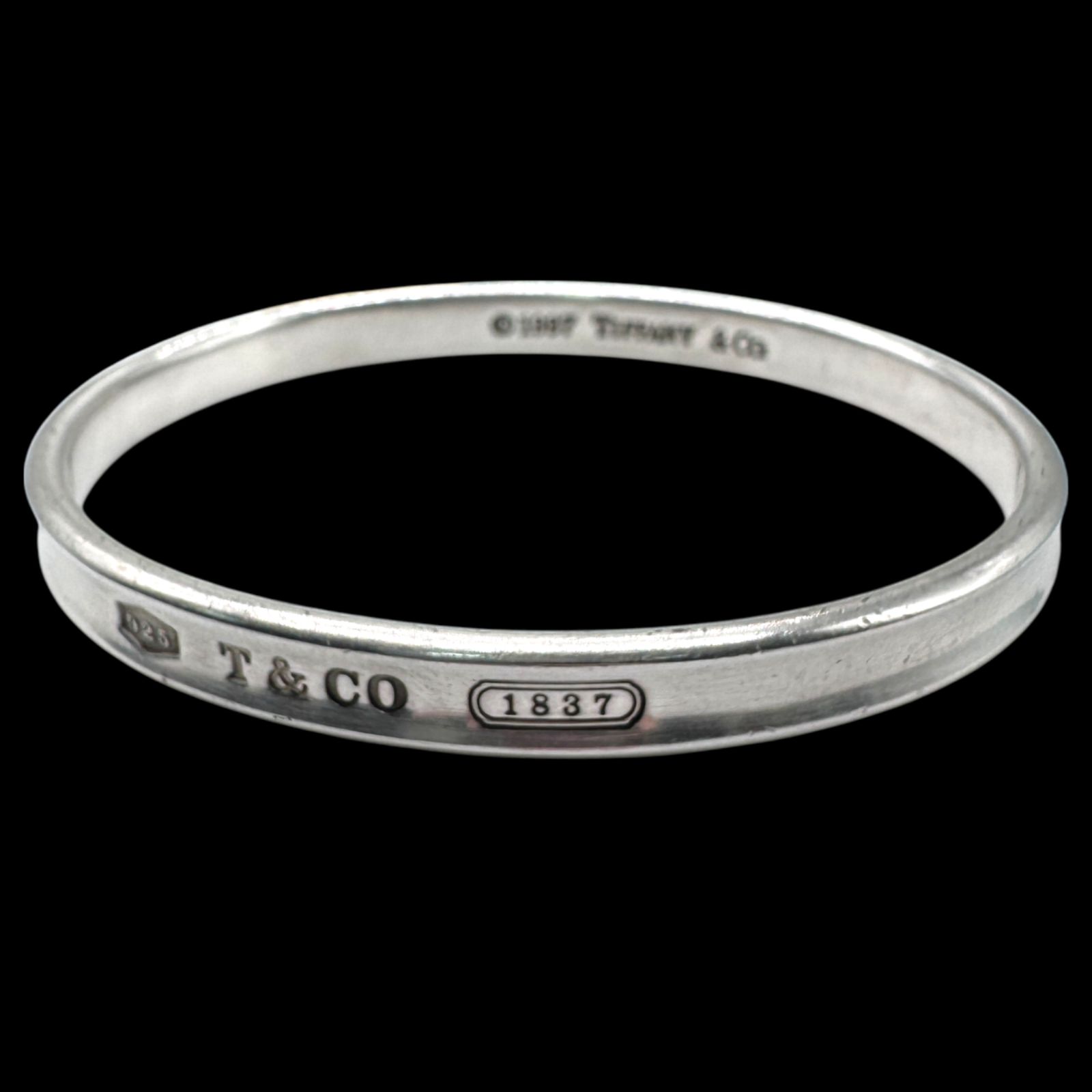 TIFFANY&Co. ティファニー 1837 ナローバングル ブレスレット 925
