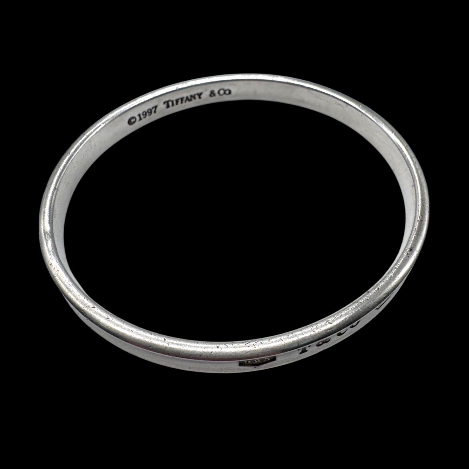 TIFFANY&Co. ティファニー 1837 ナローバングル ブレスレット 925