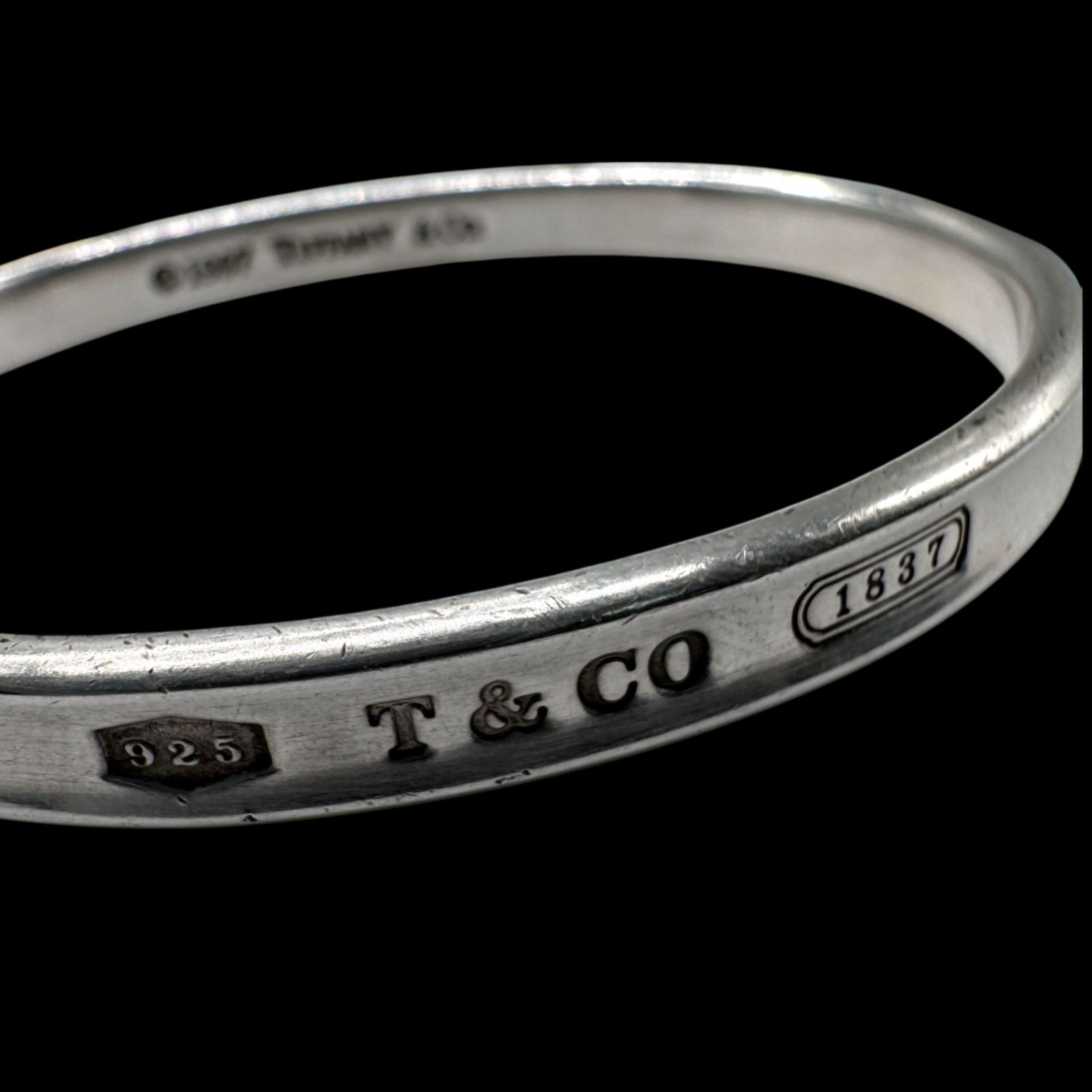TIFFANY&Co. ティファニー 1837 ナローバングル ブレスレット 925
