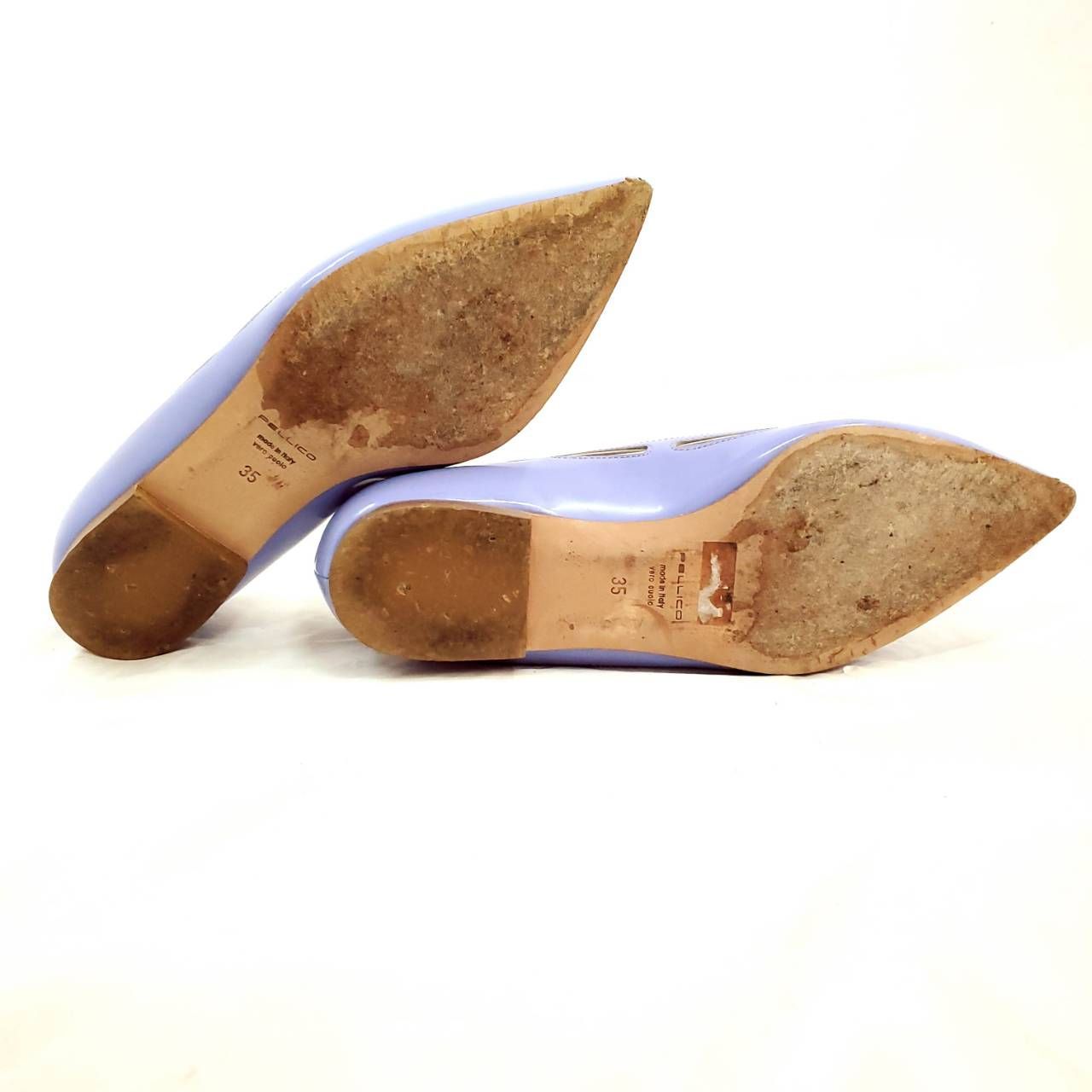 ペリーコ 美品 アネッリ TUTTI ポインテッドトゥ フラット EU35 - メルカリ