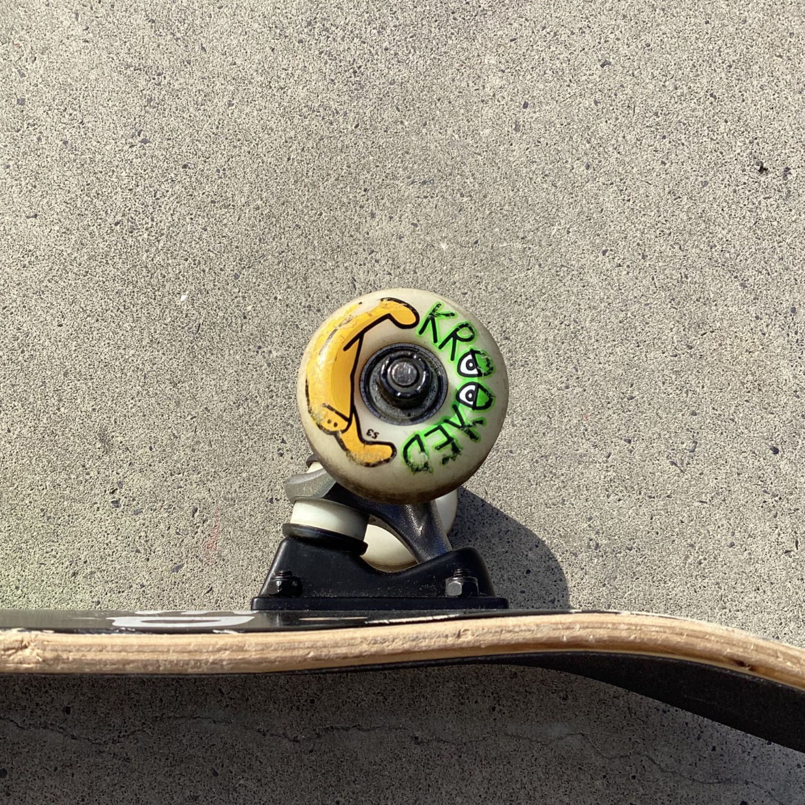USED] COMPLETE KROOKED SKATEBOADS 7.5 inch スケボースケートボード