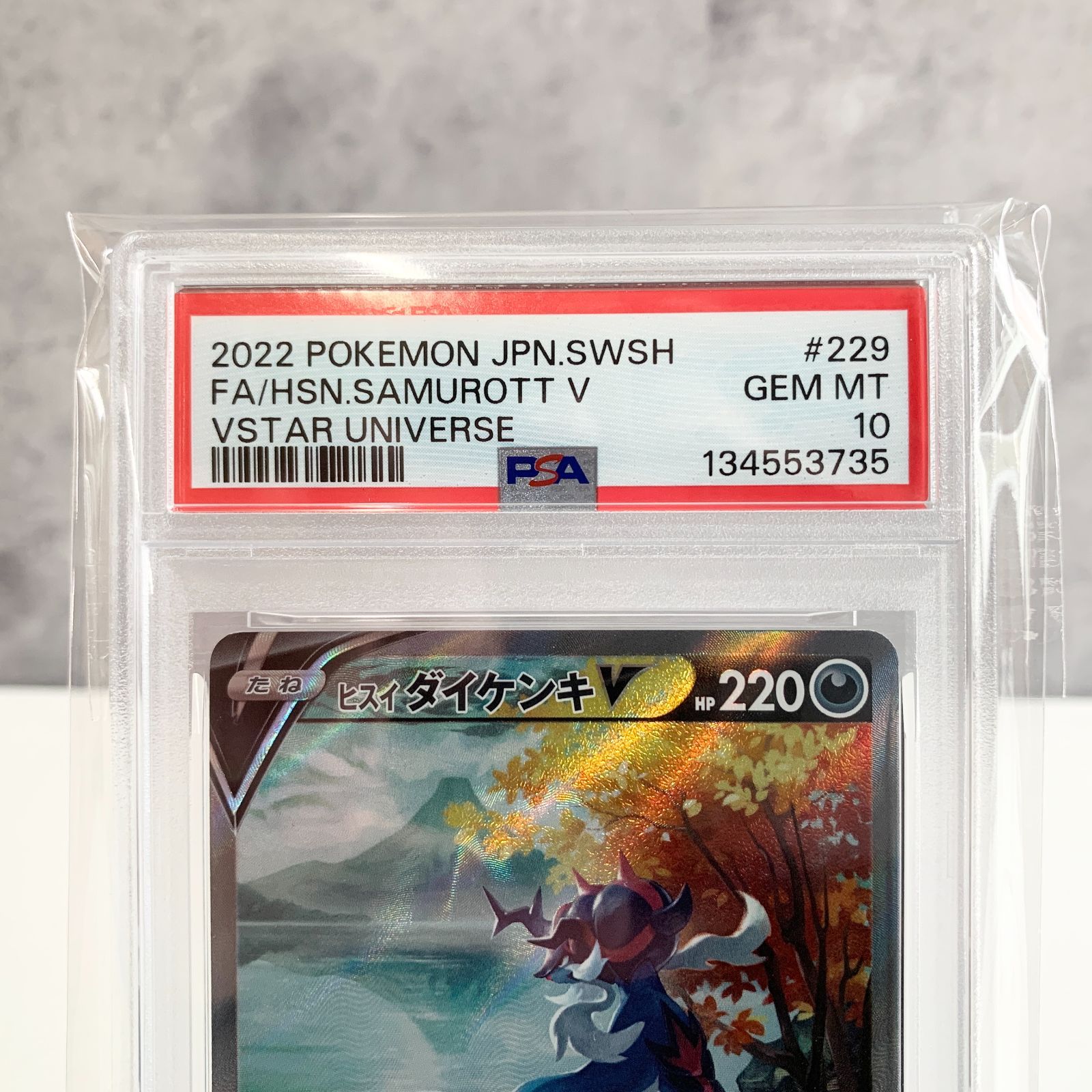 PSA10 ヒスイダイケンキV SAR VSTARユニバース ポケモンカード s12a F