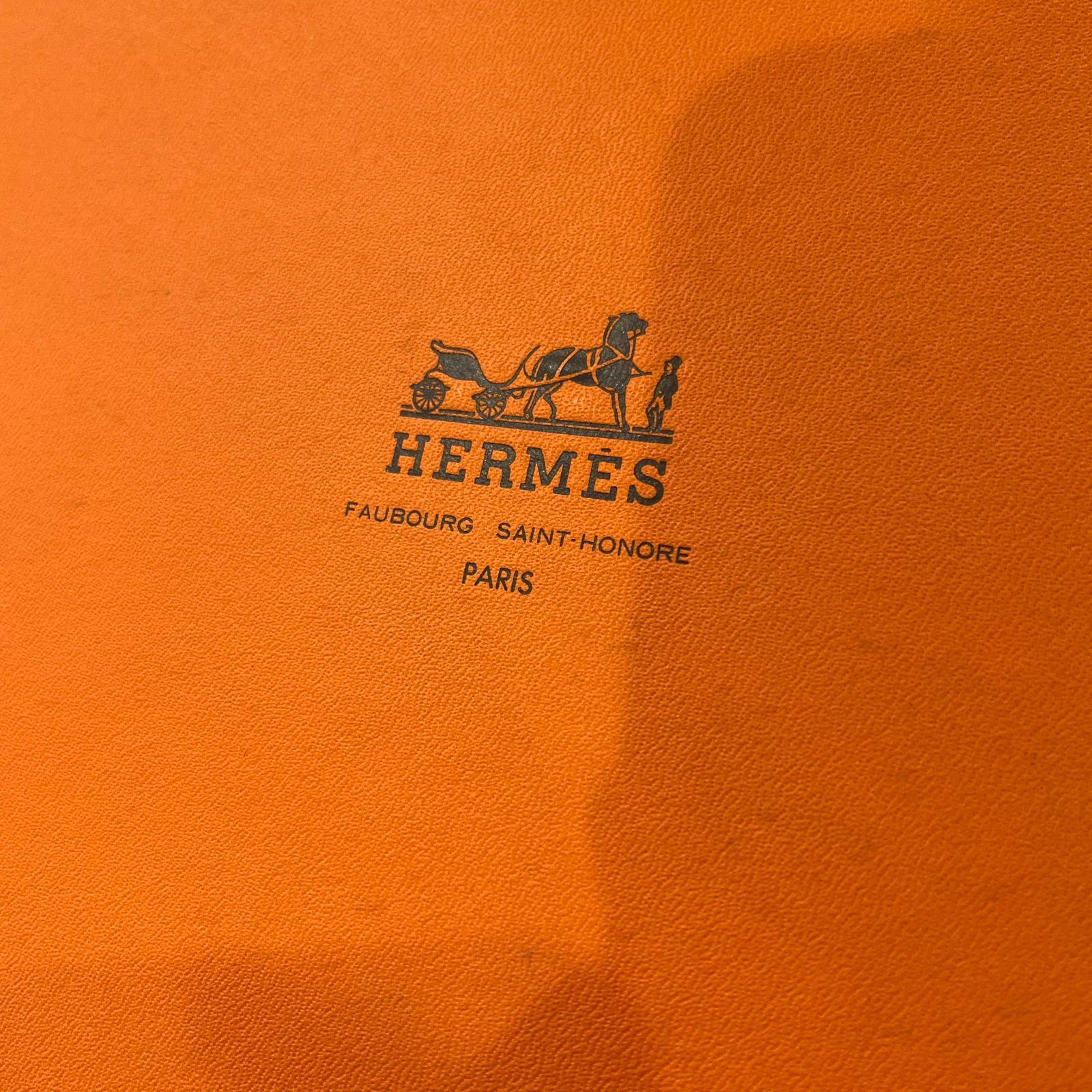 中古傷あり○エルメス/HERMES○ 空箱 ショッパー オレンジボックス