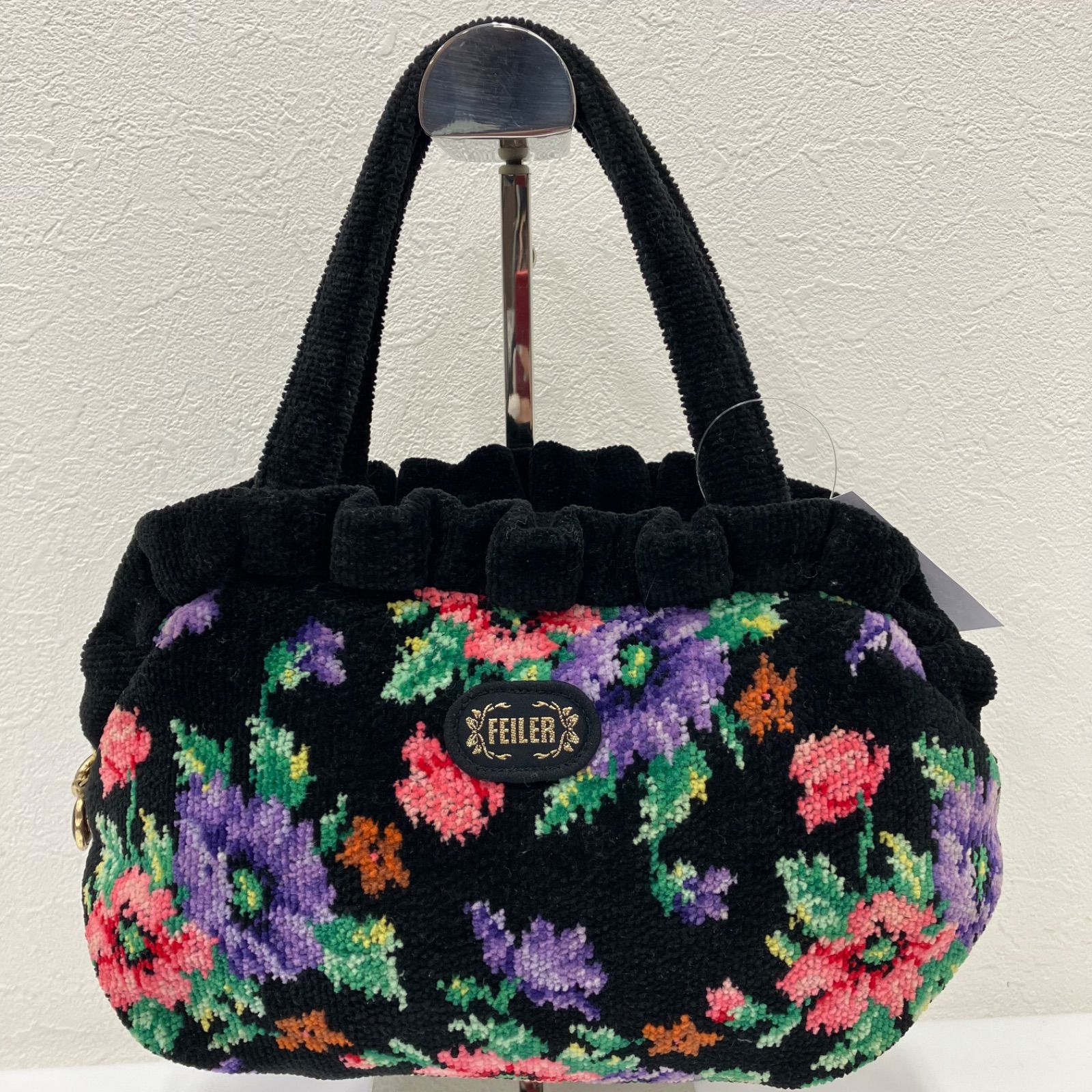 8821 FEILER フェイラー シュニール織り レディース ハンドバッグ