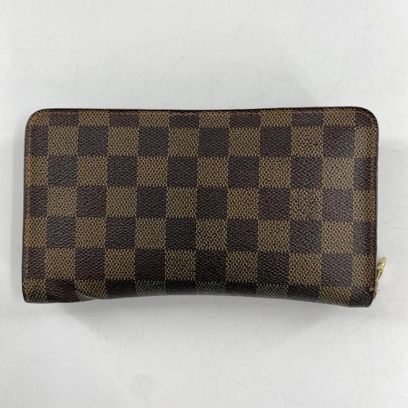 中古】LOUIS VUITTON ポルトモネジップ ラウンドファスナー長財布
