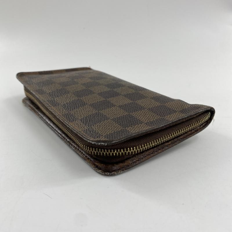 中古】LOUIS VUITTON ポルトモネジップ ラウンドファスナー長財布