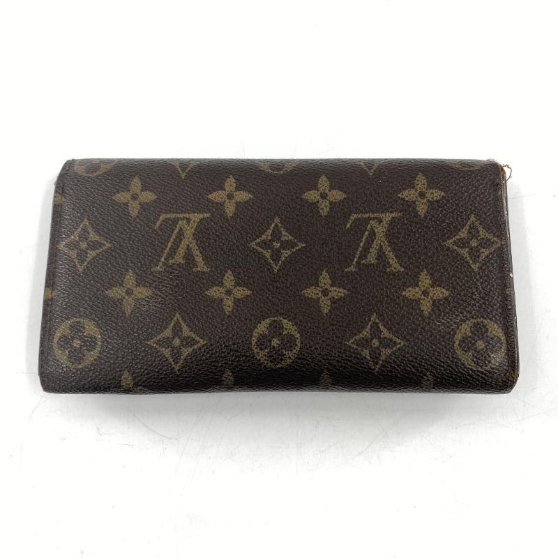 中古】LOUIS VUITTON ポルトフォイユ・サラ M61734 モノグラム 
