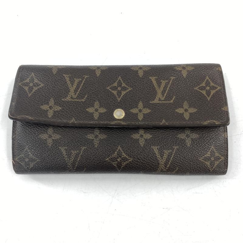 中古】LOUIS VUITTON ポルトフォイユ・サラ M61734 モノグラム