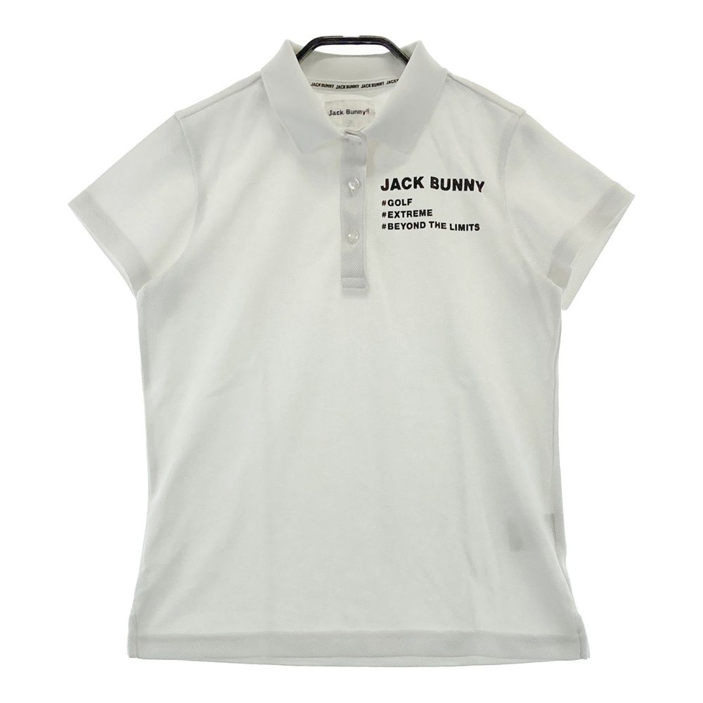 サイズ：0 JACK BUNNY ジャックバニー 半袖ポロシャツ ホワイト系