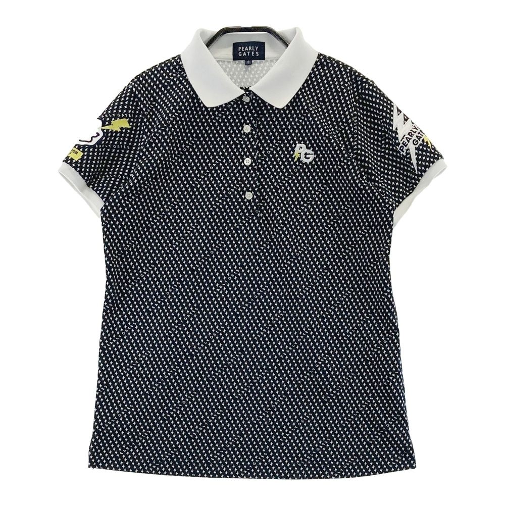 サイズ：0 PEARLY GATES パーリーゲイツ 半袖ポロシャツ ニコちゃん