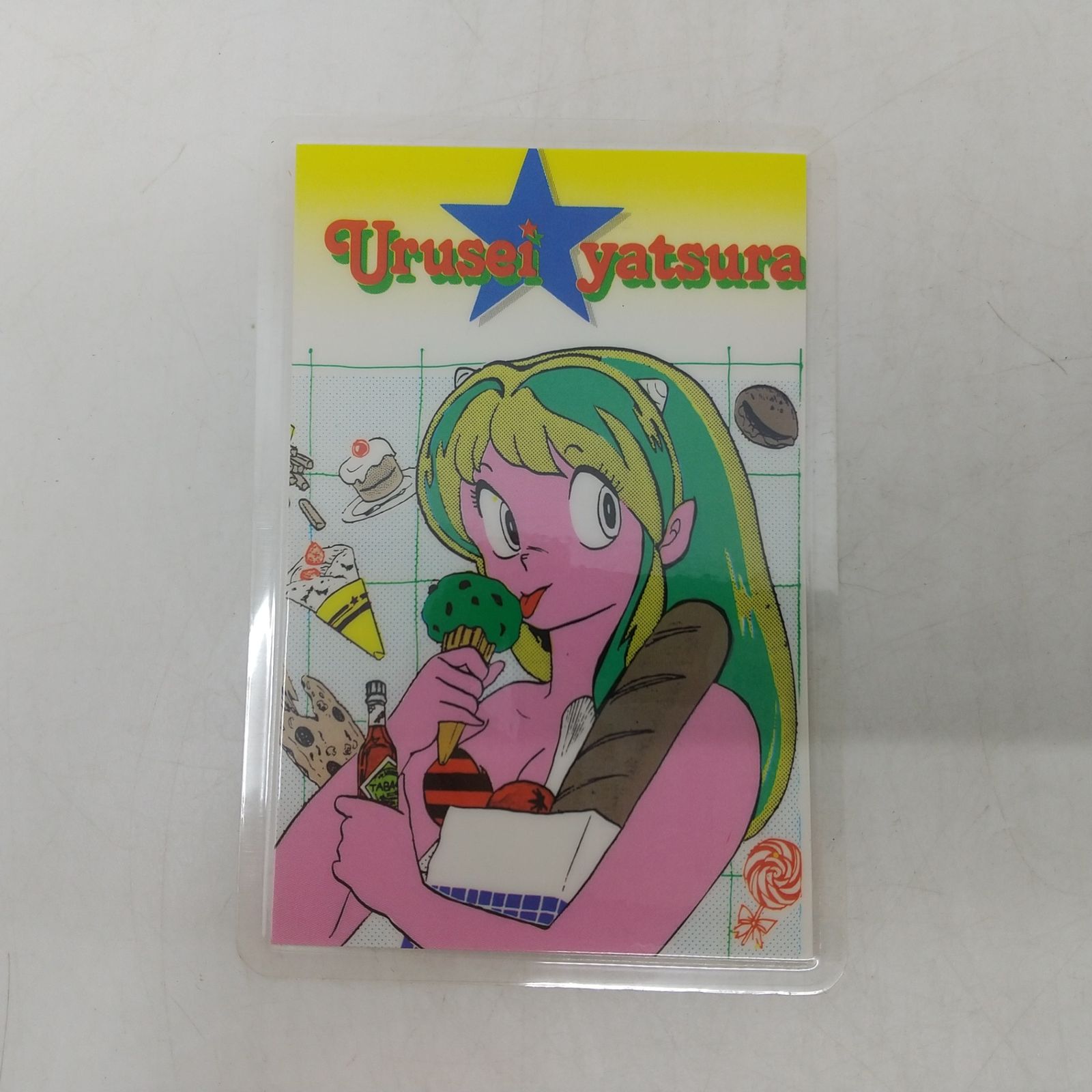 まとめ売り】うる星やつら ラミネートカード ラミネ 6点セット 当時物