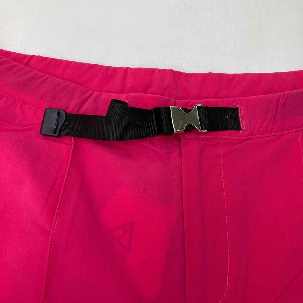 サイズ：7 MUTA MARINE ムータマリン ベルト付 ナイロンパンツ ピンク