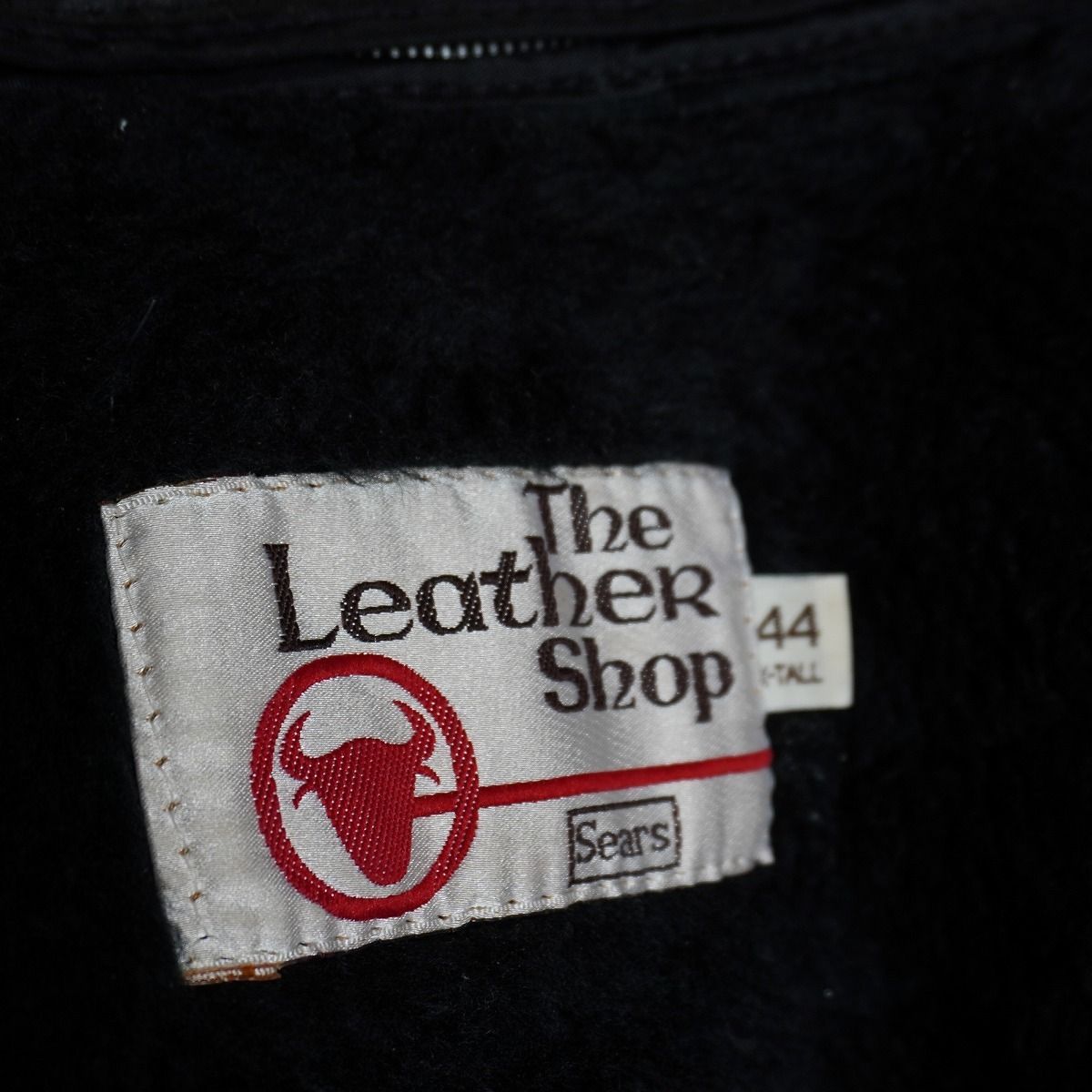 70s 80s Vintage Sears シアーズ USA製 本革 シングル レザー