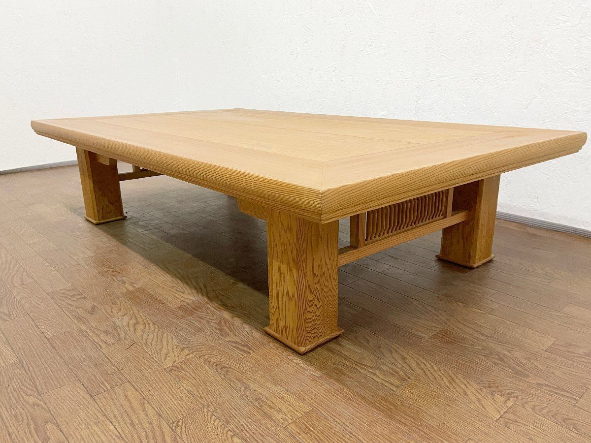 ○屋久杉 縄文 150×90cm 座卓 ちゃぶ台 ローテーブル センターテーブル