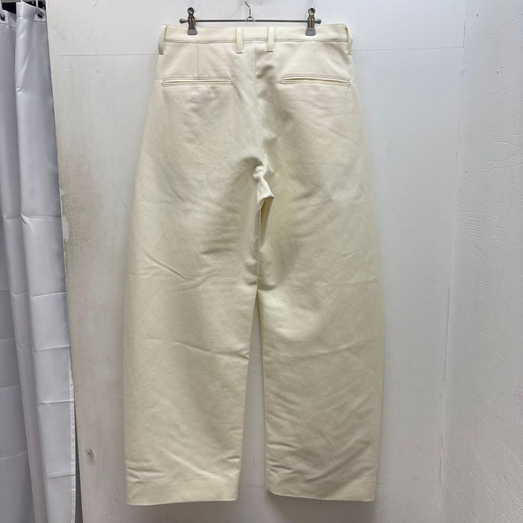 ssstein シュタイン 26SS Double Weave Cotton Round Pants コットン