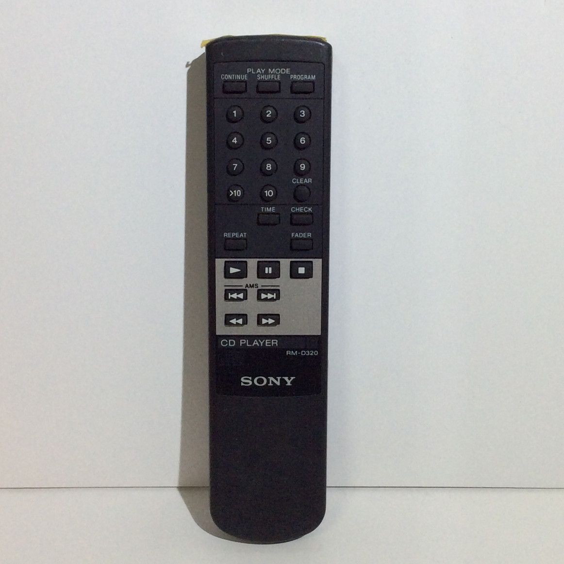 中古】CDプレイヤー オーディオ リモコン SONY ソニー RM-D320 - メルカリ