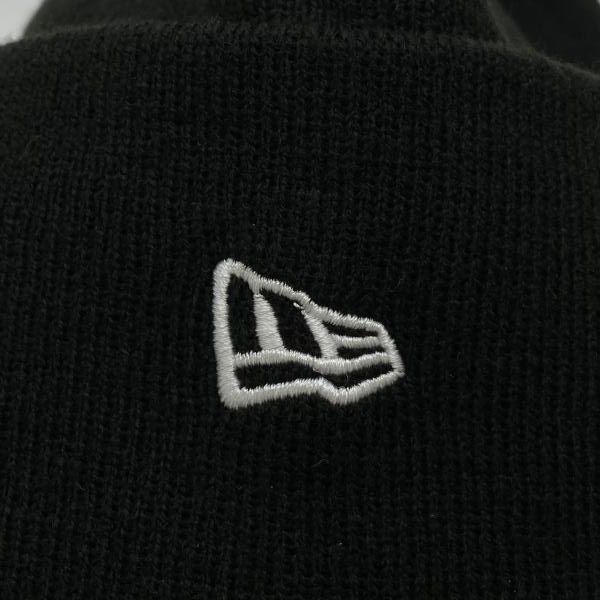 中古】SUPREME×Newera 25FW BOX LOGO BEANIE ブラック シュプリーム[24