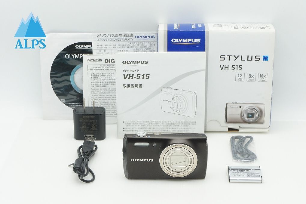 OLYMPUS オリンパス STYLUS VH-515 コンパクトデジタルカメラ ブラウン