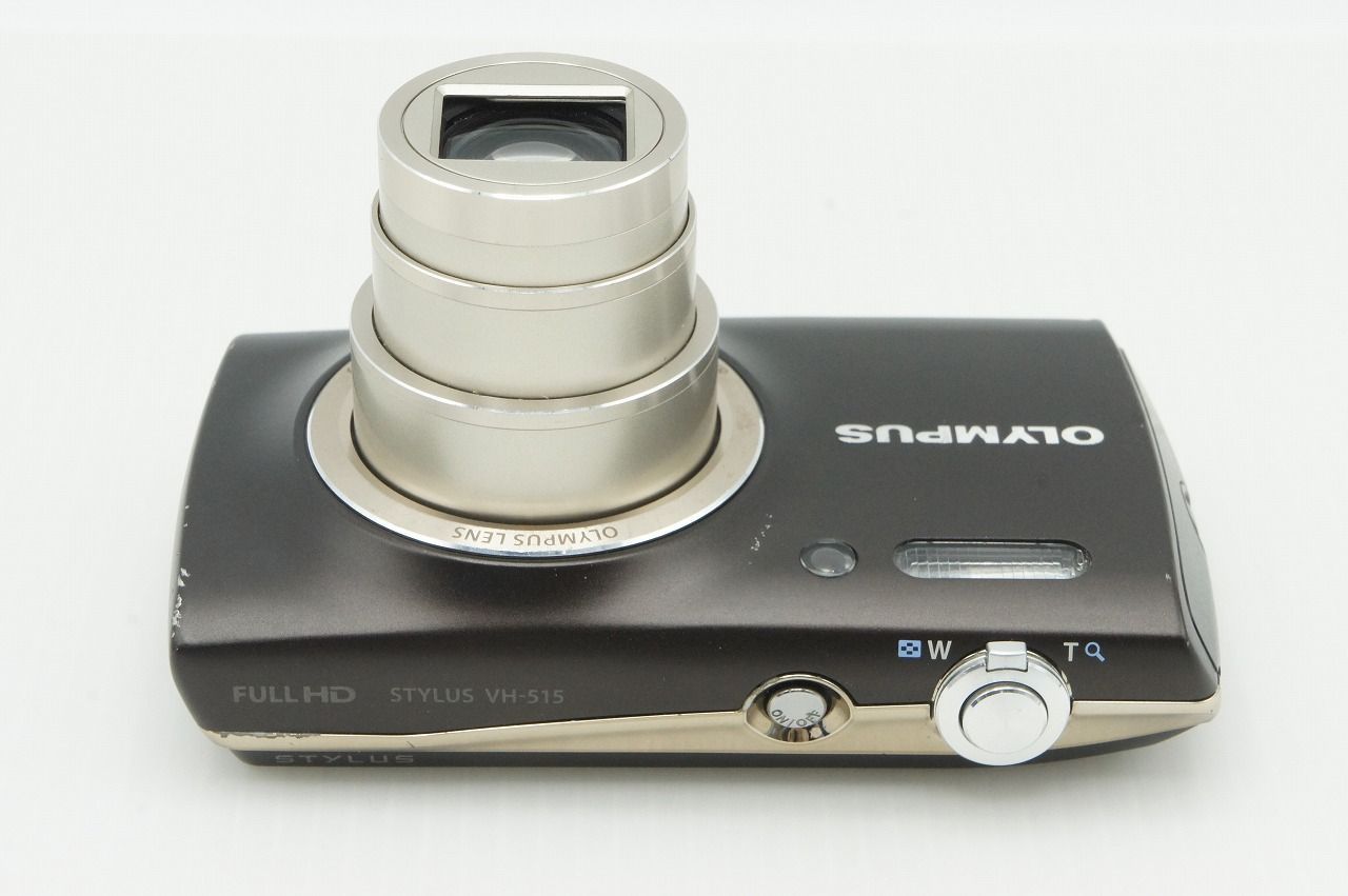 OLYMPUS オリンパス STYLUS VH-515 コンパクトデジタルカメラ ブラウン